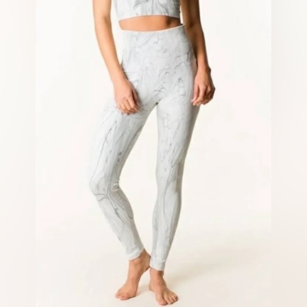 Avocado Pants & Jumpsuits | Avocado x Tone It Up White Marble Workout Leggings |